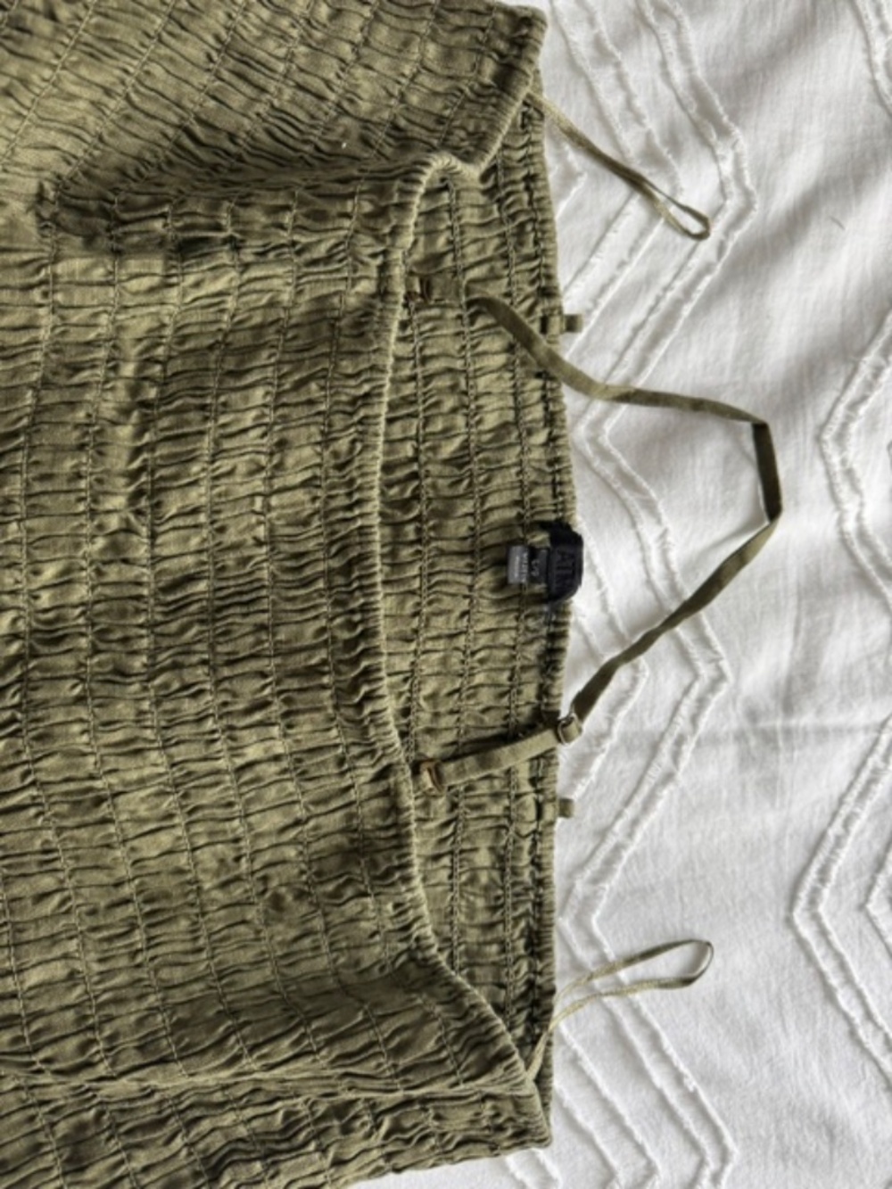 ATM Anthony Thomas Melillo - Bustier top - Army Green - L - Picture 6 of 8